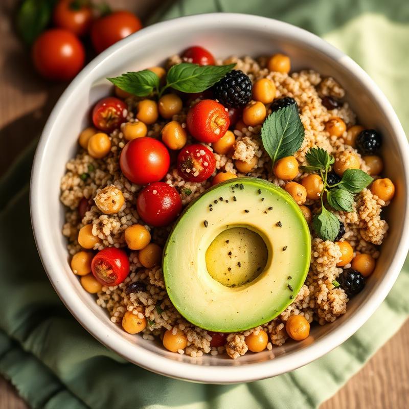 Mediterranean Grain Bowl